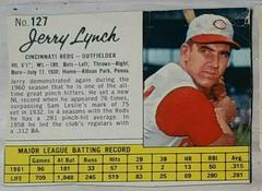 Jerry Lynch [Hand Cut] Baseball Cards 1962 Jell O Prices