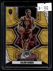 Rajon Rondo [Gold Wave] #74 Basketball Cards 2021 Panini Mosaic Prices