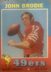 John Brodie #100 Football Cards 1971 Topps Prices
