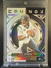C.J. Stroud [Yellow Electric Etch] #10 Football Cards 2023 Panini Obsidian Equinox Prices