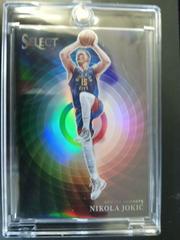 Nikola Jokic #5 Basketball Cards 2022 Panini Select Color Wheel Prices