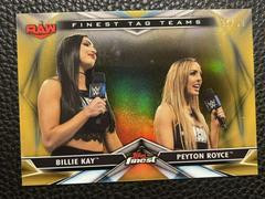 Billie Kay, Peyton Royce [Gold] #TT-4 Wrestling Cards 2020 Topps WWE Finest Tag Teams Prices