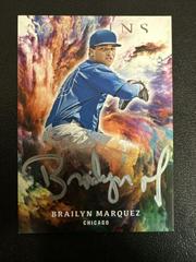 Brailyn Marquez [Silver Ink] #OS-BM Baseball Cards 2021 Panini Chronicles Origins Signatures Prices