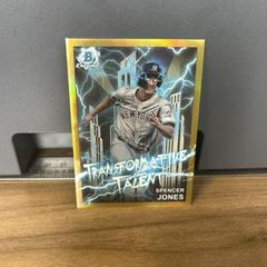 Spencer Jones [Gold] #TT-16 Baseball Cards 2023 Bowman Draft Transformative Talent Prices