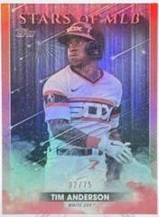 Tim Anderson [Red] Baseball Cards 2022 Topps Update Stars of MLB Prices