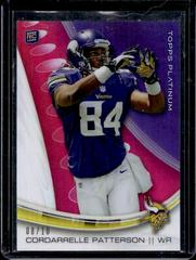 Cordarrelle Patterson [Pink Refractor] Football Cards 2013 Topps Platinum Prices