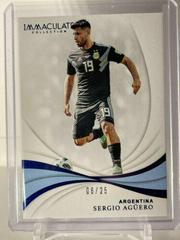 Sergio Aguero #16 Soccer Cards 2018 Panini Immaculate Prices