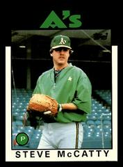 Steve McCatty #624 Baseball Cards 1986 Topps Tiffany Prices