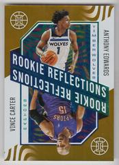 Vince Carter, Anthony Edwards [Orange] #13 Basketball Cards 2020 Panini Illusions Rookie Reflections Prices
