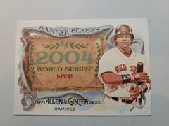 Manny Ramirez #BS-38 Baseball Cards 2022 Topps Allen & Ginter Banner Seasons Prices
