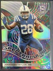Jonathan Taylor [Psychedelic] #SPEC-JTA Football Cards 2022 Panini Spectra Spectracular Prices