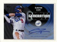 Gavin Lux [Autograph] #GN-16 Baseball Cards 2022 Topps Generation Now Prices