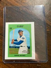 Ernie Banks Baseball Cards 2021 Topps Heritage Venezuela Stamps Prices