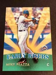 Mike Piazza #ER1 Baseball Cards 1999 Bowman Early Risers Prices
