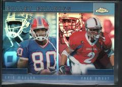 Eric Moulds, Fred Smoot [Refractor] #TC18 Football Cards 2001 Topps Chrome Combos Prices