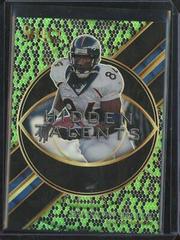 Shannon Sharpe [Green Black Snakeskin] #HT-2 Football Cards 2021 Panini Select Hidden Talents Prices