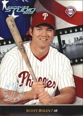 Scott Rolen Baseball Cards 2002 Studio Prices