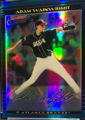 Adam Wainwright [Refractor] #128 Baseball Cards 2002 Bowman Chrome Draft Picks Prices