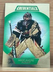 Marc-Andre Fleury [Green] #43 Hockey Cards 2022 Upper Deck Credentials Prices