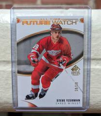 Steve Yzerman [Black] Hockey Cards 2020 SP Signature Edition Legends Prices