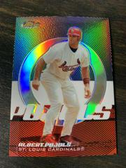 Albert Pujols [Refractor] #5 Baseball Cards 2005 Finest Prices