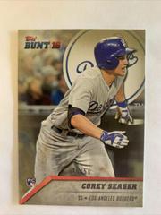 Corey Seager [Topaz] #15 Baseball Cards 2016 Topps Bunt Prices