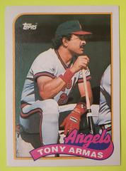 Tony Armas #332 Baseball Cards 1989 Topps Tiffany Prices