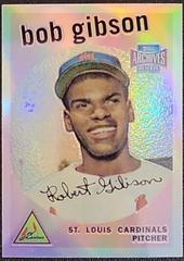 Bob Gibson [1959 Reprint] #35 Baseball Cards 2001 Topps Archives Reserve Prices