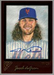 Jacob DeGrom [Autograph Orange] #61 Baseball Cards 2017 Topps Gallery Prices