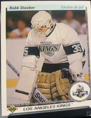 Robb Stauber Hockey Cards 1990 Upper Deck French Prices