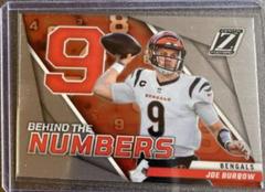 Joe Burrow [Blue] #BN-JB Football Cards 2022 Panini Zenith Behind the Numbers Prices