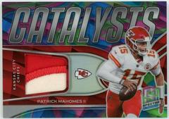 Patrick Mahomes II [Neon Marble] #CAT-PMA Football Cards 2022 Panini Spectra Catalysts Prices