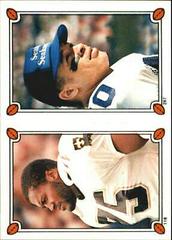 Bruce Clark, Fredd Young Football Cards 1987 Topps Stickers Prices