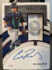 Cal Raleigh [Patch Autograph Button] #108 Baseball Cards 2022 Panini Immaculate Prices