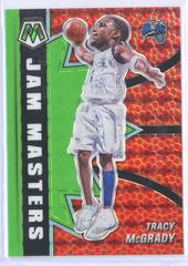 Tracy McGrady [Green Fluorescent] #18 Basketball Cards 2020 Panini Mosaic Jam Masters Prices