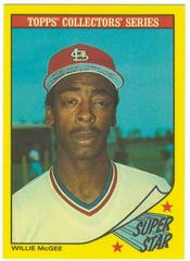 Willie McGee #21 Baseball Cards 1986 Woolworth Prices