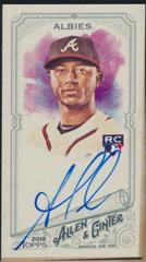 Ozzie Albies #MA-OA Baseball Cards 2018 Topps Allen & Ginter Framed Mini Autographs Prices