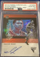 Isaiah Roby [Red] #FR-IRO Basketball Cards 2019 Panini Chronicles Flux Rookie Autographs Prices