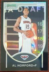 Al Horford [Black Refractor] Basketball Cards 2007 Bowman Chrome Prices