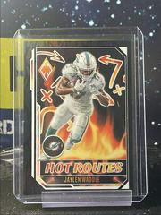 Jaylen Waddle [Black] #HR-22 Football Cards 2022 Panini Phoenix Hot Routes Prices