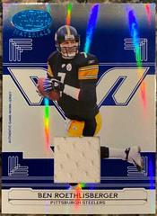 Ben Roethlisberger [Mirror Blue] Football Cards 2006 Leaf Certified Materials Prices