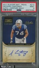 Anthony Castonzo [Autograph Century Gold] #210 Football Cards 2011 Playoff National Treasures Prices