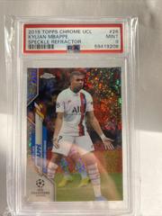 Kylian Mbappe [Speckle Refractor] Soccer Cards 2019 Topps Chrome UEFA Champions League Prices