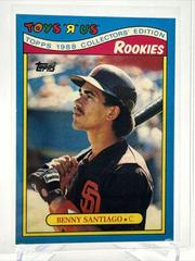 Benny Santiago Baseball Cards 1988 Topps Toys R US Rookies Prices