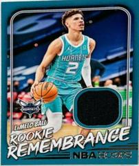 LaMelo Ball #RR-LBC Basketball Cards 2022 Panini Hoops Rookie Remembrance Prices