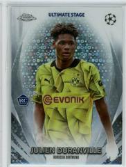 Julien Duranville #USC-9 Soccer Cards 2023 Topps UEFA Club Ultimate Stage Prices