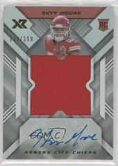 Skyy Moore #RXA-SM Football Cards 2022 Panini XR Rookie XL Swatch Autographs Prices