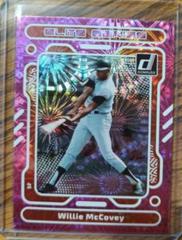 Willie McCovey [Pink Fireworks] #E6 Baseball Cards 2023 Panini Donruss Elite Series Prices