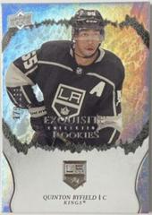 Quinton Byfield #R-QB Hockey Cards 2021 Upper Deck Black Diamond Exquisite Collection Rookies Prices