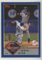 Derek Jeter [Home Team Advantage] Baseball Cards 2003 Topps Prices